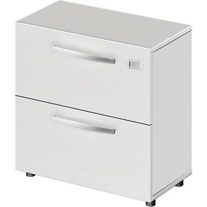Schäfer Shop Select Hängeregisterschrank LOGIN, 2 Schübe, abschließbar, B 800 x T 420 x H 788 mm, lichtgrau/lichtgrau Schäfer Shop Select Hängeregisterschrank LOGIN, 2 Schübe, abschließbar, B 800 x T 420 x H 788 mm, lichtgrau/lichtgrau