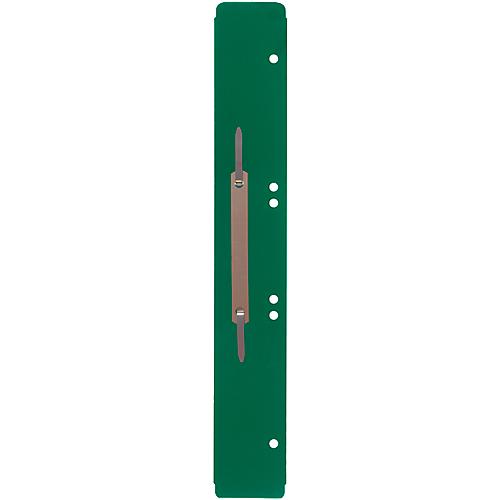 Schäfer Shop Select Heftstreifen, Polypropylen, dunkelgrün, DIN A4, Metall-Deckleiste