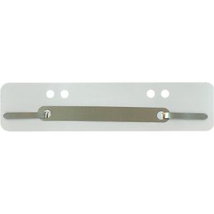 Schäfer Shop Select Heftstreifen, Polypropylen, grau, DIN A5, Metall-Deckleiste