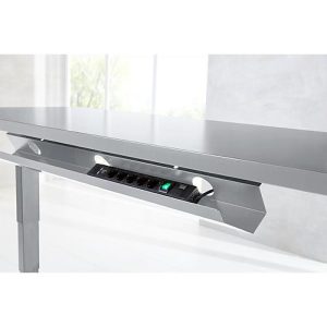Schäfer Shop Select Kabelkanal, Metall, f. elektrisch höhenverstellbaren Schreibtisch Elements, abklappbar, silber Schäfer Shop Select Kabelkanal, Metall, f. elektrisch höhenverstellbaren Schreibtisch Elements, abklappbar, silber