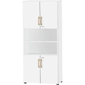 Schäfer Shop Select Kombischrank Start Off Wood, 6 OH, abschließbar, B 800 x T 420 x H 2240 mm, Holz, weiß Schäfer Shop Select Kombischrank Start Off Wood, 6 OH, abschließbar, B 800 x T 420 x H 2240 mm, Holz, weiß
