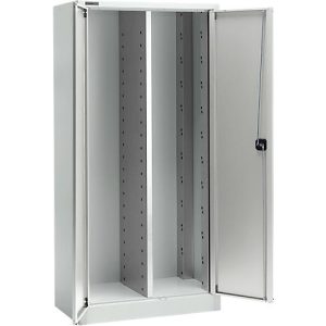 Schäfer Shop Select Materialschrank MS 2509, mit Mittelwand, Leergehäuse, B 950 x T 500 x H 1935 mm, Feinblech, lichtgrau/lichtgrau Schäfer Shop Select Materialschrank MS 2509, mit Mittelwand, Leergehäuse, B 950 x T 500 x H 1935 mm, Feinblech, lichtgrau/lichtgrau