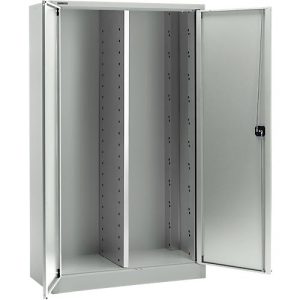 Schäfer Shop Select Materialschrank MS 2512, Leergehäuse mit Mitteltrennwand, B 1200 x T 500 x H 1935 mm, lichtgrau/lichtgrau Schäfer Shop Select Materialschrank MS 2512, Leergehäuse mit Mitteltrennwand, B 1200 x T 500 x H 1935 mm, lichtgrau/lichtgrau