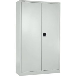 Schäfer Shop Select Materialschrank MSI 2409, mit Lochrasterwänden auf halber Höhe, bis 50 kg/Fachboden, B 950 x T 400 x H 1935 mm, lichtgrau/lichtgrau Schäfer Shop Select Materialschrank MSI 2409, mit Lochrasterwänden auf halber Höhe, bis 50 kg/Fachboden, B 950 x T 400 x H 1935 mm, lichtgrau/lichtgrau
