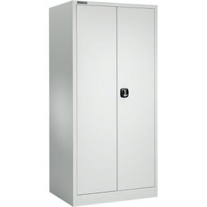 Schäfer Shop Select Materialschrank MSI 2609 S, verstärkte Ausführung, bis 100 kg/Fachboden, B 950 x T 600 x H 1935 mm, lichtgrau Schäfer Shop Select Materialschrank MSI 2609 S, verstärkte Ausführung, bis 100 kg/Fachboden, B 950 x T 600 x H 1935 mm, lichtgrau