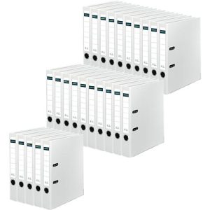 Schäfer Shop Select Ordner, DIN A4, Rückenbreite 50 mm, 25 Stück, weiß Schäfer Shop Select Ordner, DIN A4, Rückenbreite 50 mm, 25 Stück, weiß