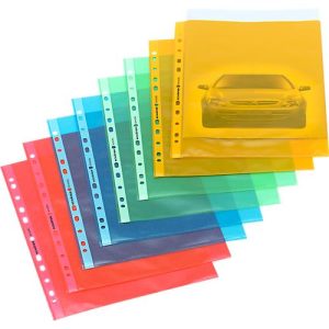 Schäfer Shop Select Prospekthüllen, DIN A4, genarbt, oben offen, dokumentenecht, 25 Stück, grün Schäfer Shop Select Prospekthüllen, DIN A4, genarbt, oben offen, dokumentenecht, 25 Stück, grün