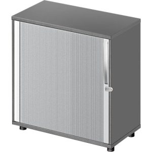Schäfer Shop Select Querrollladenschrank LOGIN, 2 Ordnerhöhen, abschließbar, B 800 x T 420 x H 788 mm, graphit Schäfer Shop Select Querrollladenschrank LOGIN, 2 Ordnerhöhen, abschließbar, B 800 x T 420 x H 788 mm, graphit