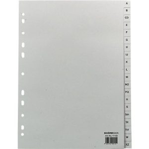 Schäfer Shop Select Recycling-Register DIN A4, 20-tlg. A-Z, einzeln
