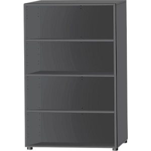 Schäfer Shop Select Regal, 4 OH, B 800 x T 420 x H 1514 mm, graphit Schäfer Shop Select Regal, 4 OH, B 800 x T 420 x H 1514 mm, graphit