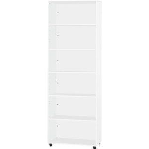 Schäfer Shop Select Regal LOGIN, 6 Ordnerhöhen, B 800 x T 420 x H 2240 mm, weiß/weiß Schäfer Shop Select Regal LOGIN, 6 Ordnerhöhen, B 800 x T 420 x H 2240 mm, weiß/weiß
