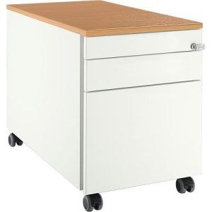 Schäfer Shop Select Rollcontainer 126, 1 Utensilienauszug, 1 Hängeregistratur-Auszug, 2 Schubladen, mit Griffnut, B 435 x T 765 x H 577 mm, weiß/Buche-Dekor Schäfer Shop Select Rollcontainer 126, 1 Utensilienauszug, 1 Hängeregistratur-Auszug, 2 Schubladen, mit Griffnut, B 435 x T 765 x H 577 mm, weiß/Buche-Dekor