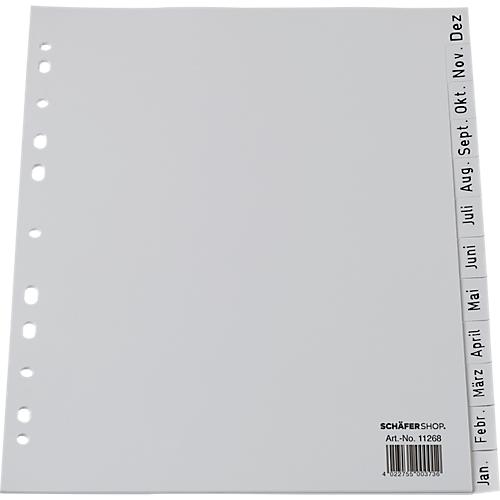 Schäfer Shop Select Rücklaufendes PP-Register, Kalender Dez.-Jan.