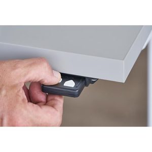 Schäfer Shop Select Schreibtisch, elektrisch höhenverstellbar, Rechteck, C-Fuß, B 1600 x T 800 x H 725-1185 mm, Ahorn/weiß Schäfer Shop Select Schreibtisch, elektrisch höhenverstellbar, Rechteck, C-Fuß, B 1600 x T 800 x H 725-1185 mm, Ahorn/weiß