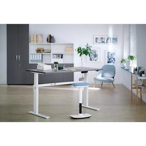 Schäfer Shop Select Schreibtisch, elektrisch höhenverstellbar, Rechteck, C-Fuß, B 1600 x T 800 x H 725-1185 mm, graphit/weiß Schäfer Shop Select Schreibtisch, elektrisch höhenverstellbar, Rechteck, C-Fuß, B 1600 x T 800 x H 725-1185 mm, graphit/weiß