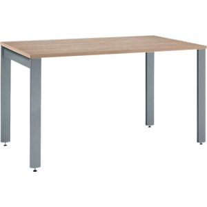 Schäfer Shop Select Schreibtisch LOGIN, 4-Fuß, B 1200 x T 800 x H 740 mm, Eiche/basaltgrau Schäfer Shop Select Schreibtisch LOGIN, 4-Fuß, B 1200 x T 800 x H 740 mm, Eiche/basaltgrau