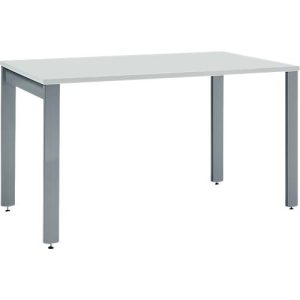 Schäfer Shop Select Schreibtisch LOGIN, 4-Fuß, B 1200 x T 800 x H 740 mm, lichtgrau/basaltgrau Schäfer Shop Select Schreibtisch LOGIN, 4-Fuß, B 1200 x T 800 x H 740 mm, lichtgrau/basaltgrau