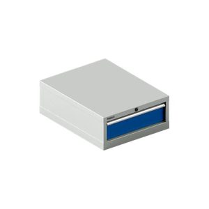 Schäfer Shop Select Schubladenschrank 27-36, 1 Schub, bis 200 kg, B 564 x T 725 x H 250 mm, enzianblau/lichtgrau Schäfer Shop Select Schubladenschrank 27-36, 1 Schub, bis 200 kg, B 564 x T 725 x H 250 mm, enzianblau/lichtgrau
