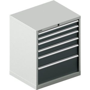 Schäfer Shop Select Schubladenschrank 36-27, 6 Schübe, bis 200 kg, B 717 x T 572 x H 850 mm, lichtgrau/anthrazitgrau Schäfer Shop Select Schubladenschrank 36-27, 6 Schübe, bis 200 kg, B 717 x T 572 x H 850 mm, lichtgrau/anthrazitgrau