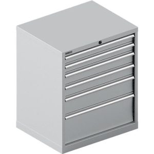 Schäfer Shop Select Schubladenschrank 36-27, 6 Schübe, bis 200 kg, B 717 x T 572 x H 850 mm, weißalu Schäfer Shop Select Schubladenschrank 36-27, 6 Schübe, bis 200 kg, B 717 x T 572 x H 850 mm, weißalu