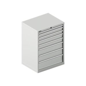 Schäfer Shop Select Schubladenschrank 36-27, 8 Schübe, bis 200 kg, B 717 x T 572 x H 1000 mm, lichtgrau Schäfer Shop Select Schubladenschrank 36-27, 8 Schübe, bis 200 kg, B 717 x T 572 x H 1000 mm, lichtgrau