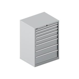 Schäfer Shop Select Schubladenschrank 36-27, 8 Schübe, bis 200 kg, B 717 x T 572 x H 1000 mm, weißalu Schäfer Shop Select Schubladenschrank 36-27, 8 Schübe, bis 200 kg, B 717 x T 572 x H 1000 mm, weißalu