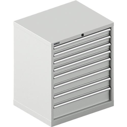 Schäfer Shop Select Schubladenschrank 36-27, 8 Schübe, bis 200 kg, B 717 x T 572 x H 850 mm, lichtgrau