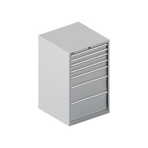 Schäfer Shop Select Schubladenschrank 36-36, 7 Schübe, bis 75 kg, B 717 x T 725 x H 1150 mm, weißalu Schäfer Shop Select Schubladenschrank 36-36, 7 Schübe, bis 75 kg, B 717 x T 725 x H 1150 mm, weißalu