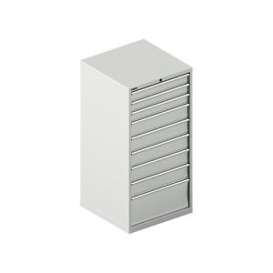 Schäfer Shop Select Schubladenschrank 36-36, 9 Schübe, bis 200 kg, B 717 x T 725 x H 1450 mm, lichtgrau Schäfer Shop Select Schubladenschrank 36-36, 9 Schübe, bis 200 kg, B 717 x T 725 x H 1450 mm, lichtgrau