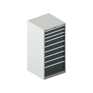 Schäfer Shop Select Schubladenschrank 36-36, 9 Schübe, bis 75 kg, B 717 x T 725 x H 1450 mm, lichtgrau/anthrazitgrau Schäfer Shop Select Schubladenschrank 36-36, 9 Schübe, bis 75 kg, B 717 x T 725 x H 1450 mm, lichtgrau/anthrazitgrau