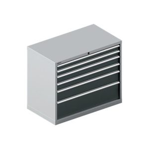 Schäfer Shop Select Schubladenschrank 54-27, 6 Schübe, bis 75 kg, B 1023 x T 572 x H 850 mm, weißalu/anthrazitgrau Schäfer Shop Select Schubladenschrank 54-27, 6 Schübe, bis 75 kg, B 1023 x T 572 x H 850 mm, weißalu/anthrazitgrau