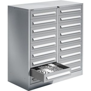 Schäfer Shop Select Schubladenschrank SF 180, 18 Schübe, weißaluminium RAL 9006 weißaluminium RAL 9006 Schäfer Shop Select Schubladenschrank SF 180, 18 Schübe, weißaluminium RAL 9006 weißaluminium RAL 9006