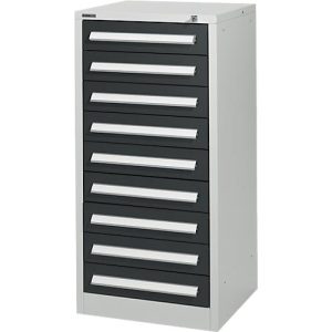 Schäfer Shop Select Schubladenschrank SF 90, 9 Schübe, lichtgrau RAL 7035 anthrazitgrau RAL 7016 Schäfer Shop Select Schubladenschrank SF 90, 9 Schübe, lichtgrau RAL 7035 anthrazitgrau RAL 7016