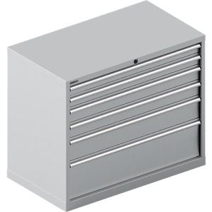 Schäfer Shop Select Schubladenschrank WSK 54-36, Stahl, 6 Schübe, bis 200 kg, B 1023 x T 725 x H 850 mm, weissaluminium/weissaluminium Schäfer Shop Select Schubladenschrank WSK 54-36, Stahl, 6 Schübe, bis 200 kg, B 1023 x T 725 x H 850 mm, weissaluminium/weissaluminium