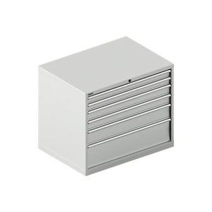 Schäfer Shop Select Schubladenschrank WSK 54-36, Stahl, 6 Schübe, bis 75 kg, B 1023 x T 725 x H 850 mm, lichtgrau/lichtgrau Schäfer Shop Select Schubladenschrank WSK 54-36, Stahl, 6 Schübe, bis 75 kg, B 1023 x T 725 x H 850 mm, lichtgrau/lichtgrau