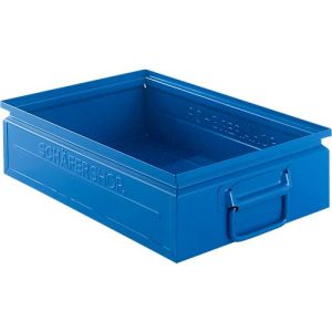 Schäfer Shop Select Stapelbox, 16 l, 100 kg, L 478 x B 307 x H 120 mm, Stahl, RAL 5015 (himmelblau) Schäfer Shop Select Stapelbox, 16 l, 100 kg, L 478 x B 307 x H 120 mm, Stahl, RAL 5015 (himmelblau)