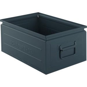 Schäfer Shop Select Stapelbox, 25 l, 120 kg, L 478 x B 307 x H 200 mm, Stahl, RAL 5008 (graublau) Schäfer Shop Select Stapelbox, 25 l, 120 kg, L 478 x B 307 x H 200 mm, Stahl, RAL 5008 (graublau)