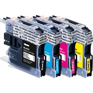 Schäfer Shop Select Tintenpatronen, ersetzt Brother LC-223 Value Pack CMYK (LC-223VALBP), Mixpack, schwarz, cyan, gelb, magenta Schäfer Shop Select Tintenpatronen, ersetzt Brother LC-223 Value Pack CMYK (LC-223VALBP), Mixpack, schwarz, cyan, gelb, magenta