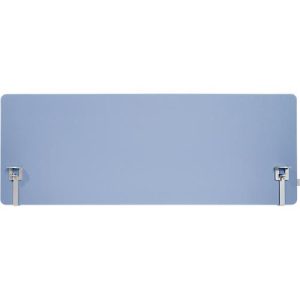 Schäfer Shop Select Tischtrennwand, Materialstärke 30 mm, B 1200x H 600 mm, 100 % Post-Consumer-Recyclingpolyester, blaugrau Schäfer Shop Select Tischtrennwand, Materialstärke 30 mm, B 1200x H 600 mm, 100 % Post-Consumer-Recyclingpolyester, blaugrau