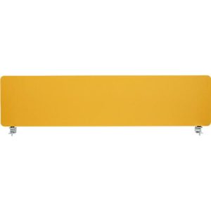 Schäfer Shop Select Tischtrennwand, Materialstärke 30 mm, B 1800 x H 387 mm, 100 % Post-Consumer-Recyclingpolyester, gelb Schäfer Shop Select Tischtrennwand, Materialstärke 30 mm, B 1800 x H 387 mm, 100 % Post-Consumer-Recyclingpolyester, gelb