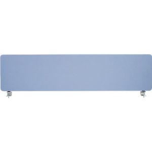 Schäfer Shop Select Tischtrennwand, Materialstärke 30 mm, B 2000 x H 387 mm, 100 % Post-Consumer-Recyclingpolyester, blaugrau Schäfer Shop Select Tischtrennwand, Materialstärke 30 mm, B 2000 x H 387 mm, 100 % Post-Consumer-Recyclingpolyester, blaugrau
