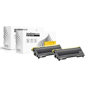 Schäfer Shop Select Toner, ersetzt Brother TN-2000 (TN2000), Doppelpack, schwarz Schäfer Shop Select Toner, ersetzt Brother TN-2000 (TN2000), Doppelpack, schwarz