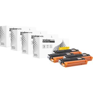 Schäfer Shop Select Toner, ersetzt Brother TN-230BK/230C/230M/230Y (TN230BK, TN230C, TN230M, TN230Y), Mixpack, schwarz, cyan, gelb, magenta Schäfer Shop Select Toner, ersetzt Brother TN-230BK/230C/230M/230Y (TN230BK, TN230C, TN230M, TN230Y), Mixpack, schwarz, cyan, gelb, magenta