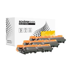Schäfer Shop Select Toner, ersetzt Brother TN-246C, TN-246M, TN-246Y (TN246C, TN246M, TN246Y), Multipack, cyan, magenta, gelb Schäfer Shop Select Toner, ersetzt Brother TN-246C, TN-246M, TN-246Y (TN246C, TN246M, TN246Y), Multipack, cyan, magenta, gelb