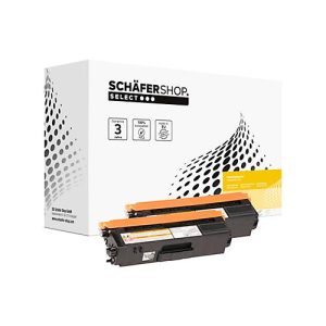 Schäfer Shop Select Toner, ersetzt Brother TN-326BK (TN326BK), Doppelpack, schwarz Schäfer Shop Select Toner, ersetzt Brother TN-326BK (TN326BK), Doppelpack, schwarz