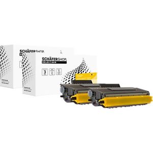 Schäfer Shop Select Toner, ersetzt Brother TN-3280 (TN3280), Doppelpack, schwarz Schäfer Shop Select Toner, ersetzt Brother TN-3280 (TN3280), Doppelpack, schwarz