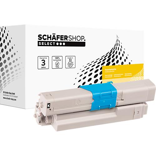 Schäfer Shop Select Toner, ersetzt OKI 44469803 (44469803), Einzelpack, schwarz