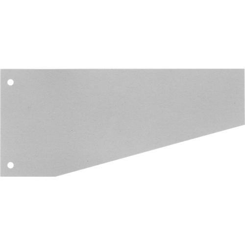 Schäfer Shop Select Trapeztrennstreifen, Karton, 100 Stück, grau