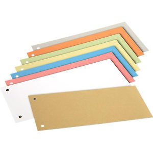 Schäfer Shop Select Trennstreifen, Karton, farbsortiert, 200 Stück