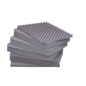 Schaumstoffeinlage f. für 30-Liter-Boxen, 6-teilig, PU-Würfelschaum Schaumstoffeinlage f. für 30-Liter-Boxen, 6-teilig, PU-Würfelschaum